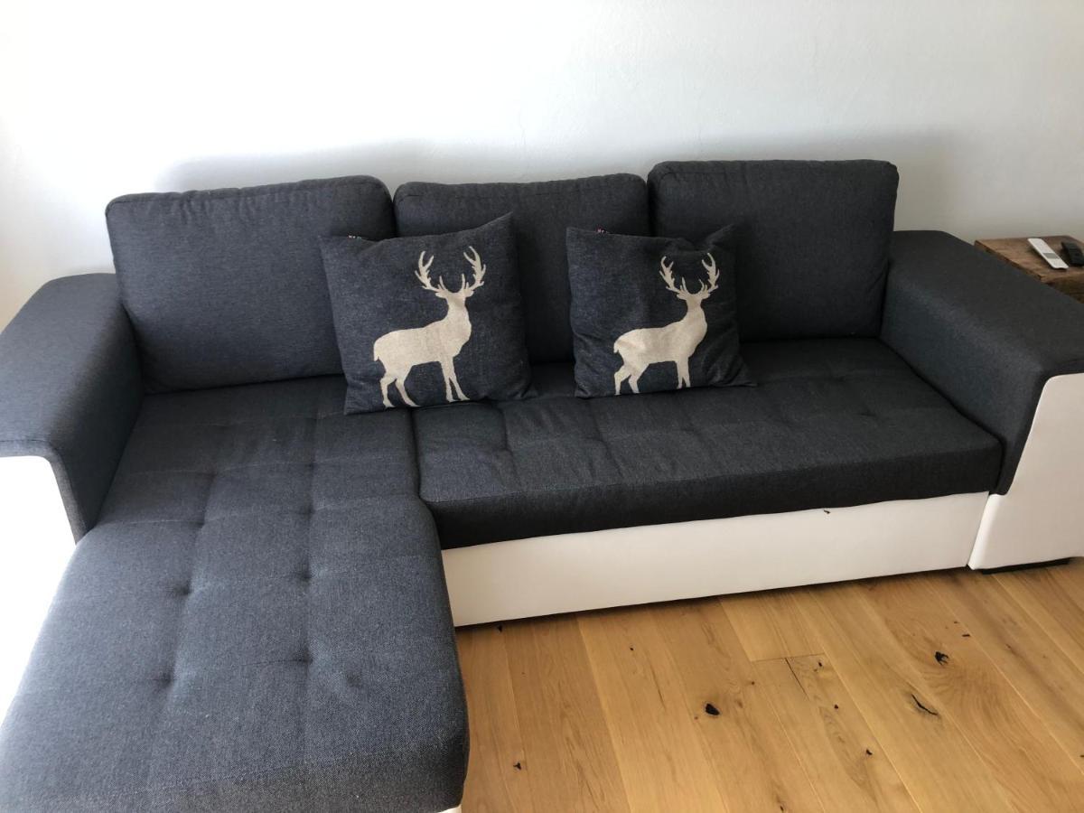 Renovated 3 Rooms Apartment In Ruschein Near Laax Kültér fotó